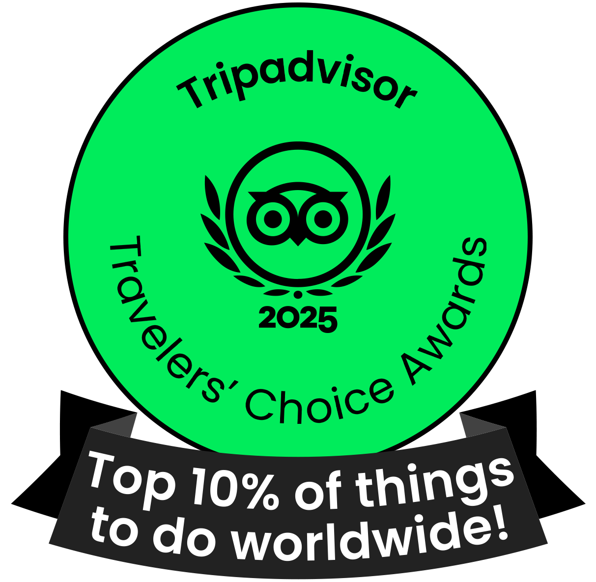 Home (fuel surcharge) | TA Logo 1808 copy2 Tripadvisor Travellers' Choice Badge 2025